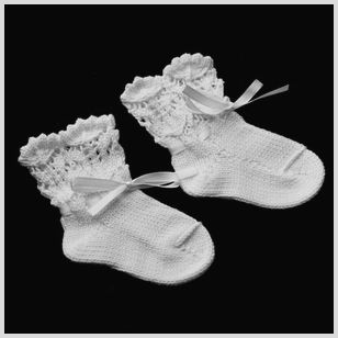 носочки для новорожденного